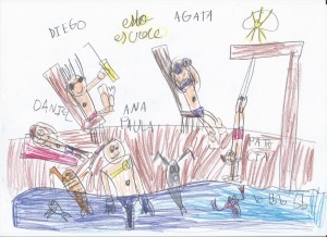 Dibujo infantil de Diego